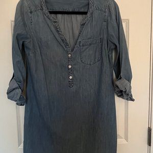 Denim Shirt Dress